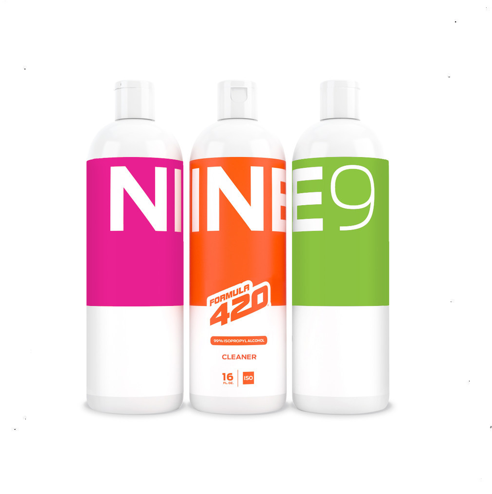 Formula 420 & 710 - Nine9 - 99% Isopropyl Cleaner (16oz)