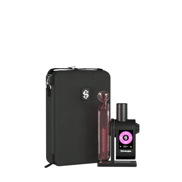 Stündenglass Modül + Dok Deluxe Travel Set - Pink Glass