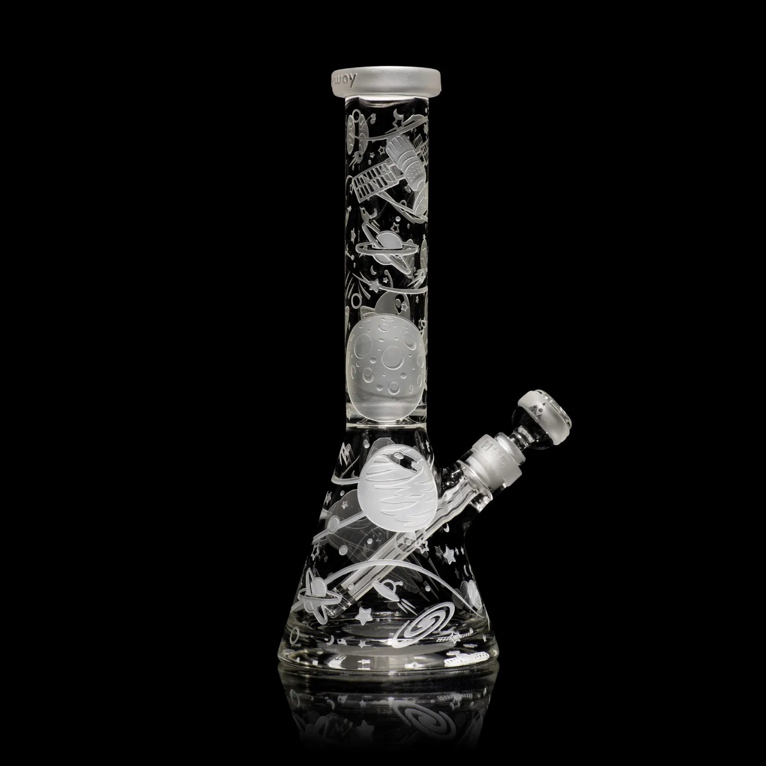 Milky Way Glass - Space Odyssey 3022 A.D. Beaker (14")