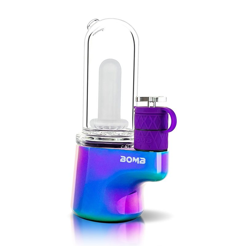 Sykloud Bomb Pro 2.0 Portable Rig w/ Hot Knife - Rainbow