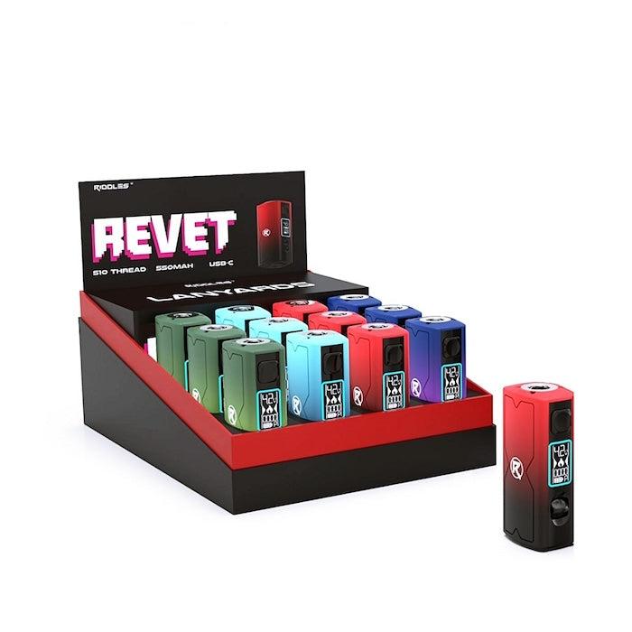 RIDDLES - REVET Cartridge Battery (12 ct)