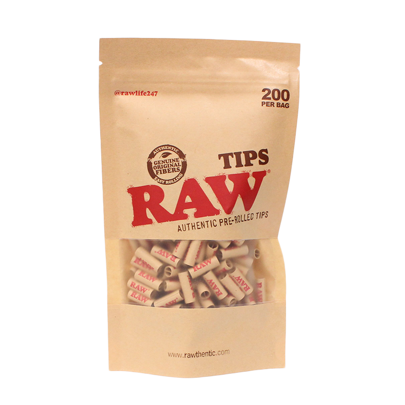 RAW -  Pre Rolled Tips (200pcs)