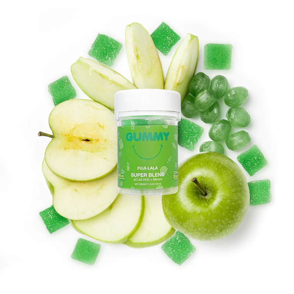 Organic Green Apple Gummies - Natures Euphoria