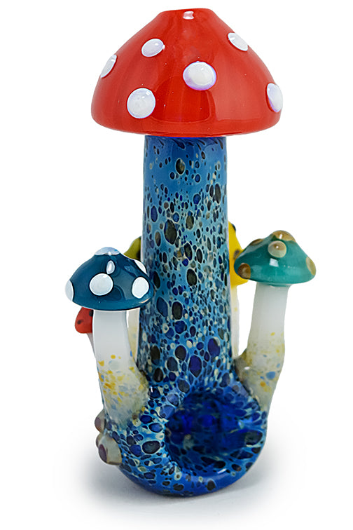 Mushroom Glass Smoking Pipe – SwagCat